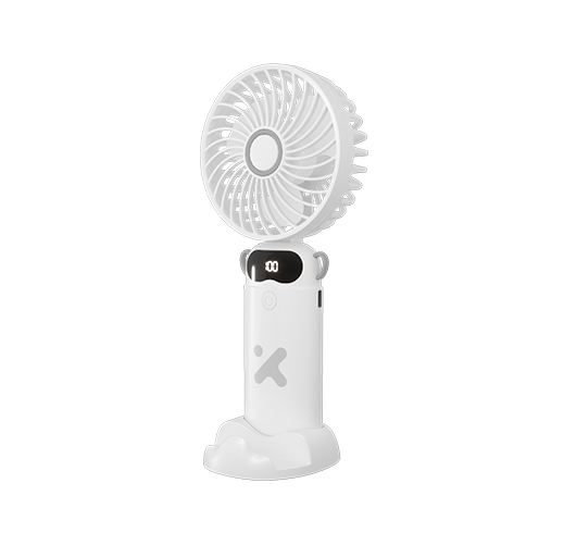Xtech XTA-900 - Cooling fan - 6-Speed Rechargeable Mini Fan