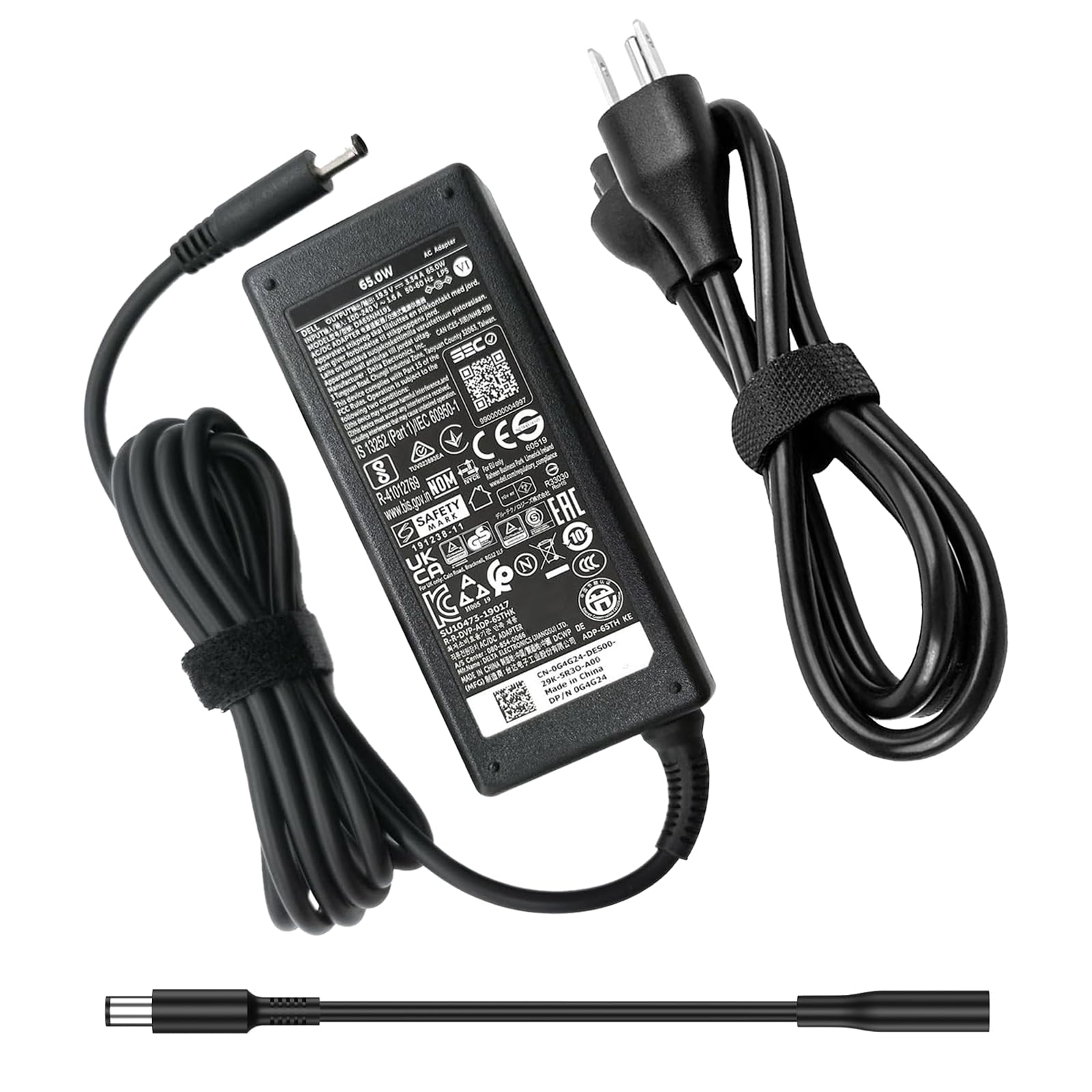 Dell - Power Adapter Barrel 4.5mm - 65 Watt - AC 110/220 V