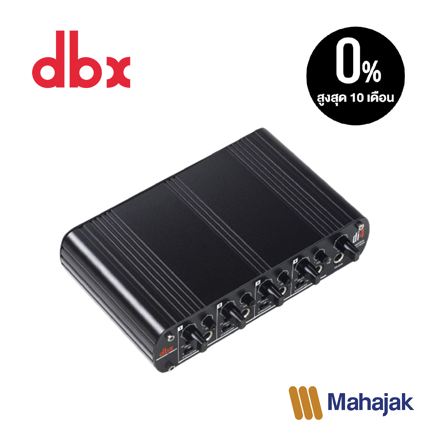 DBX - DI4 Active 4 Channel Direct Box with Line Mixer