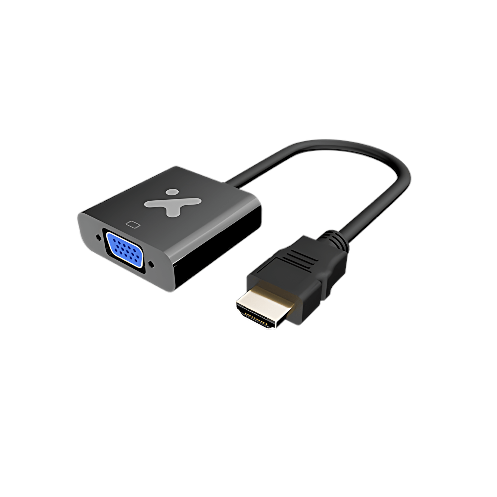 Xtech - Video adapter - 19 pin HDMI Type A - VGA - Black - XTC-384