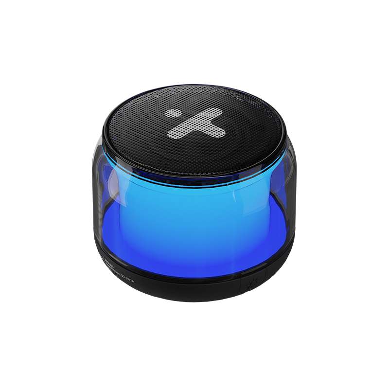 Xtech - Speaker - Black with LED Lights - Halen BT 3W TWS XTS-603
