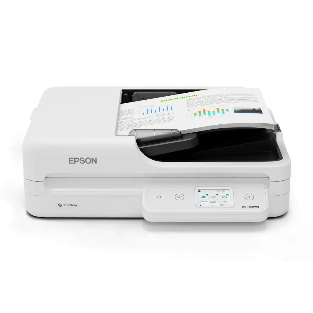Epson - Document scanner - DS-1760WN 30PPM DUPLEX ADF NET
