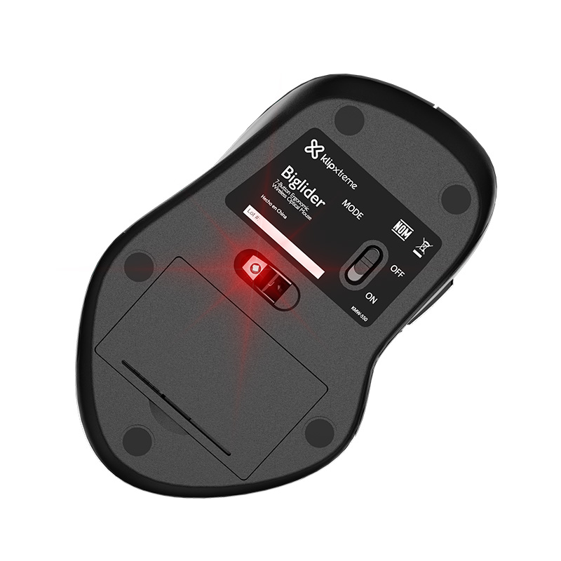 Klip Xtreme - Mouse - 2.4 GHz - Wireless - Dual Dongle